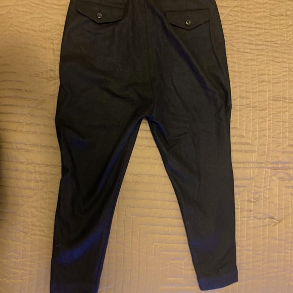 NLST Navy Blue Wool Harem Pants Trousers - Picture 11 of 16